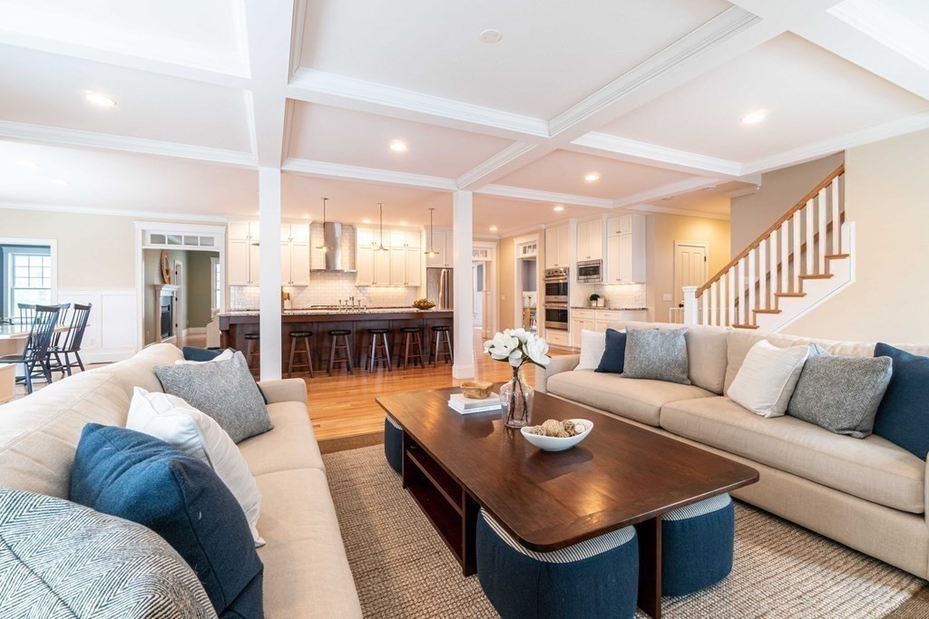 157 Walpole Street Dover, MA 02030 - Photo 15 of 38 a living room with furniture and wooden floor