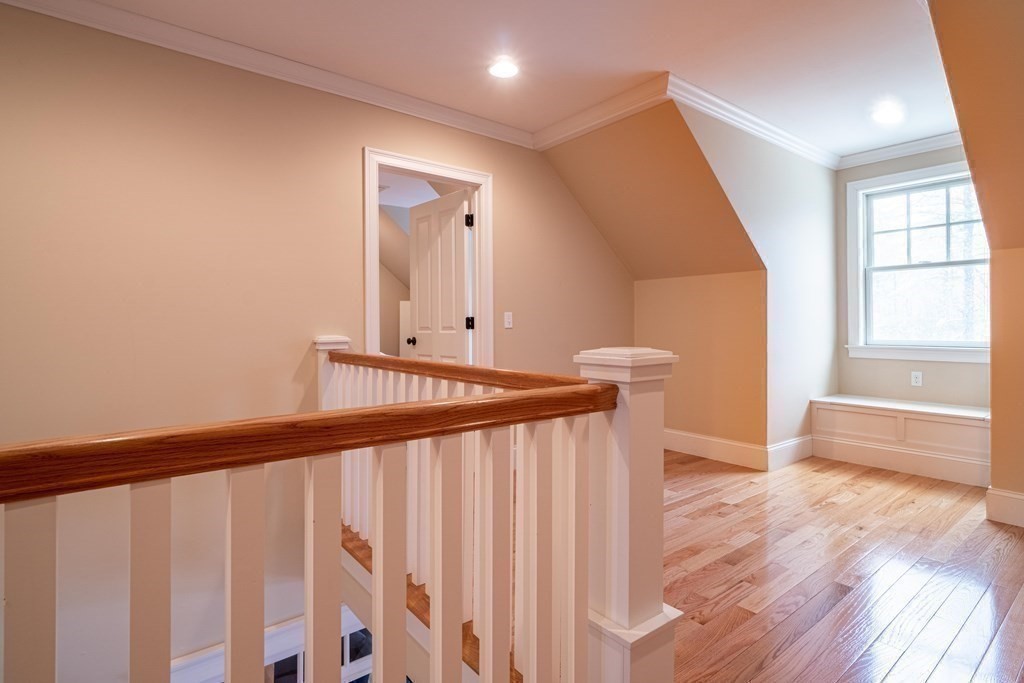 157 Walpole Street Dover, MA 02030 - Photo 20 of 38 a view of entryway with wooden floor