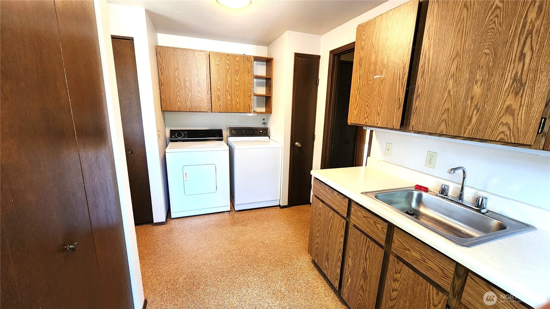 5556 Salish Road Blaine, WA 98230 - Photo 17 of 40 a bathroom with a sink and a mirror