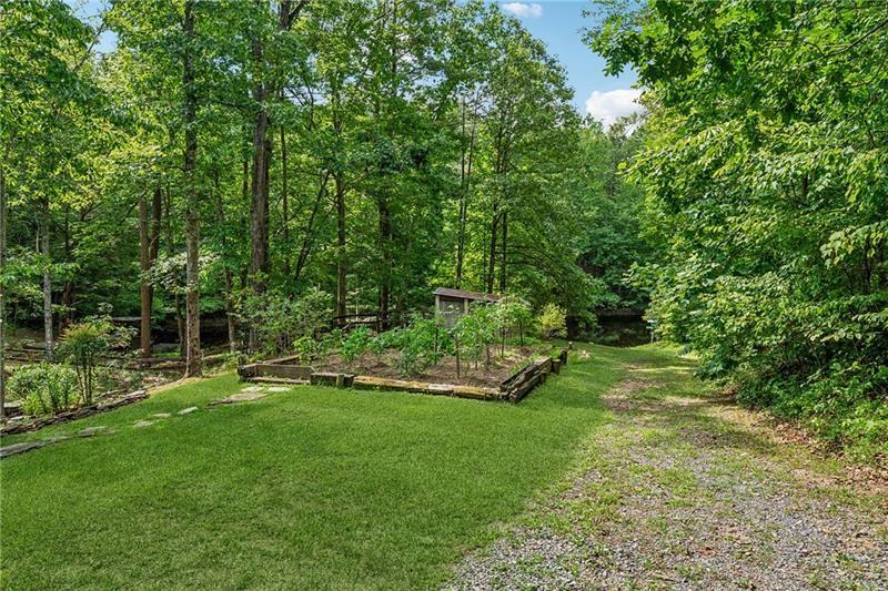 315 Rhine Road Southeast White, GA 30184 - Photo 27 of 59 a view of a garden with a lake