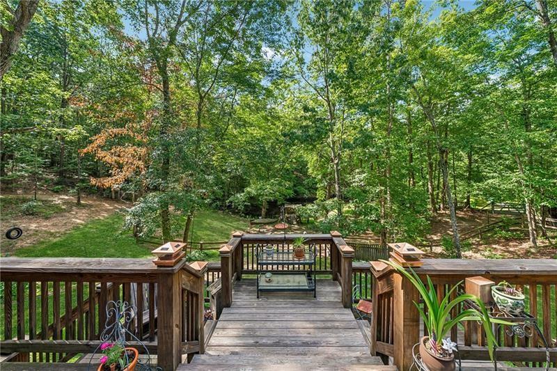 315 Rhine Road Southeast White, GA 30184 - Photo 31 of 59 a view of a wooden deck and city view