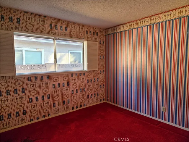 a view of a room with a utility room