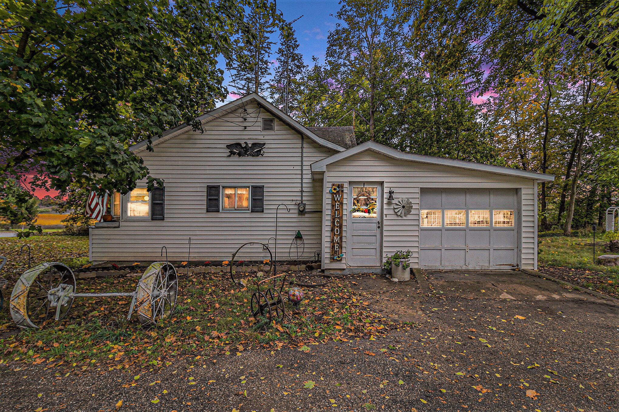 2577 South Custer Road Custer, MI 49405 - Photo 31 of 33 Exterior - Twilight