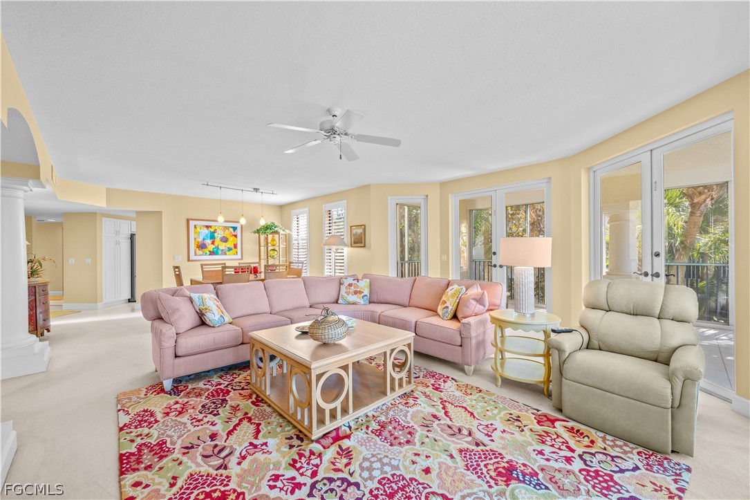 2619 Wulfert Road, Unit 3 Sanibel, FL 33957 - Photo 5 of 42 a living room with furniture and wooden floor