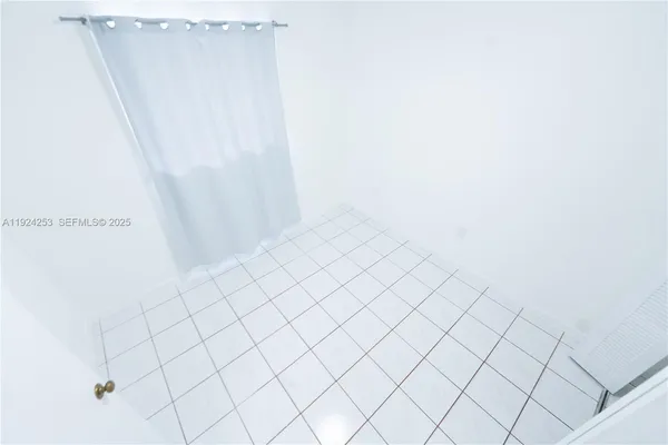 a view of a white wall