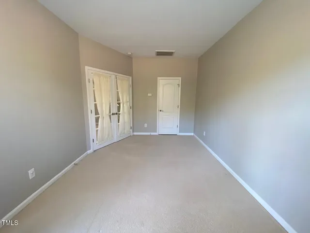 a view of empty room