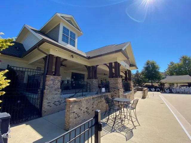 a view of a house with patio