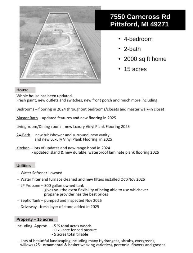 7550 Carncross Road Pittsford, MI 49271 - Photo 4 of 63 123