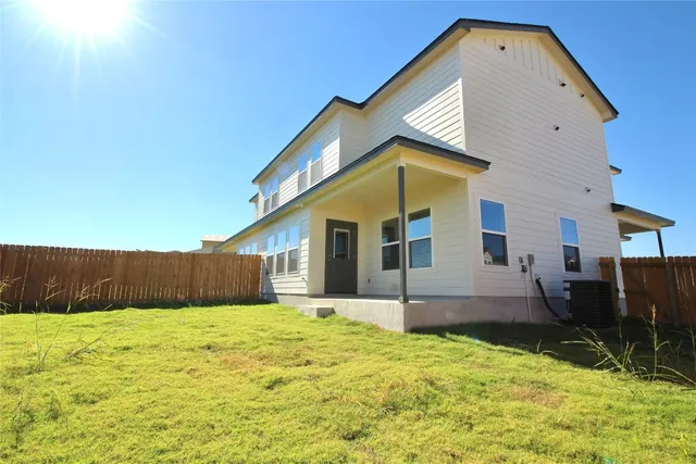 a front view of house with yard