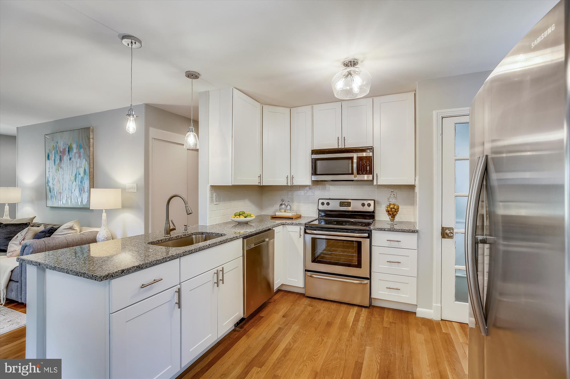 1508 Flora Lane Silver Spring, MD 20910 - Photo 6 of 51 Open kitchen with lots of granite counter space