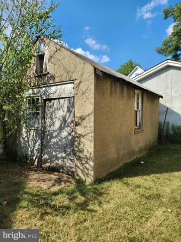 a backyard of a house