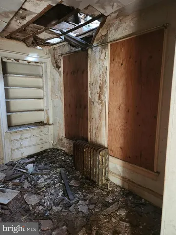 a view of a door of the house