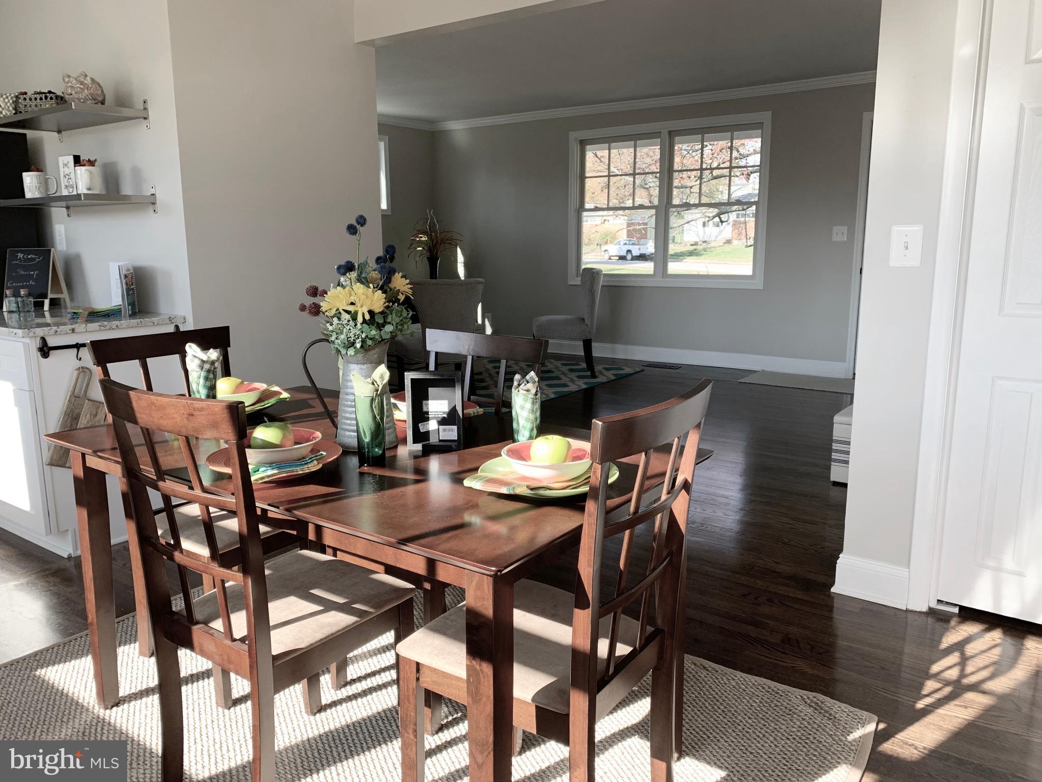 2601 Harwood Road Baltimore, MD 21234 - Photo 11 of 56 Open dining room onto the kitchen and living room!
