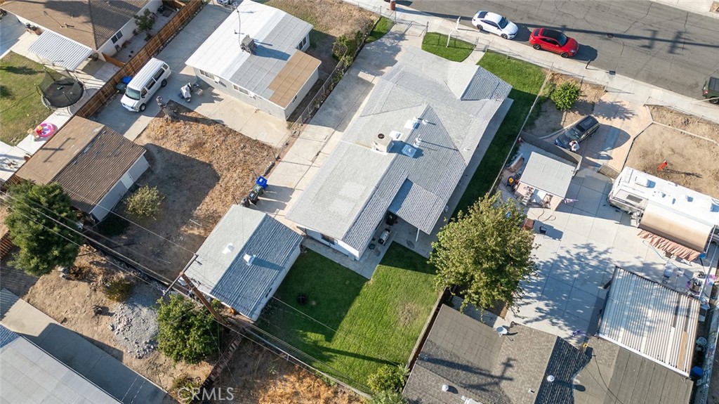 27447 Cypress Street Highland, CA 92346 - Photo 34 of 42 an aerial view of a house with a garden