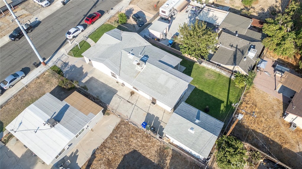 27447 Cypress Street Highland, CA 92346 - Photo 36 of 42 an aerial view of a house with a yard
