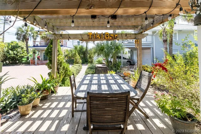 a view of balcony and deck