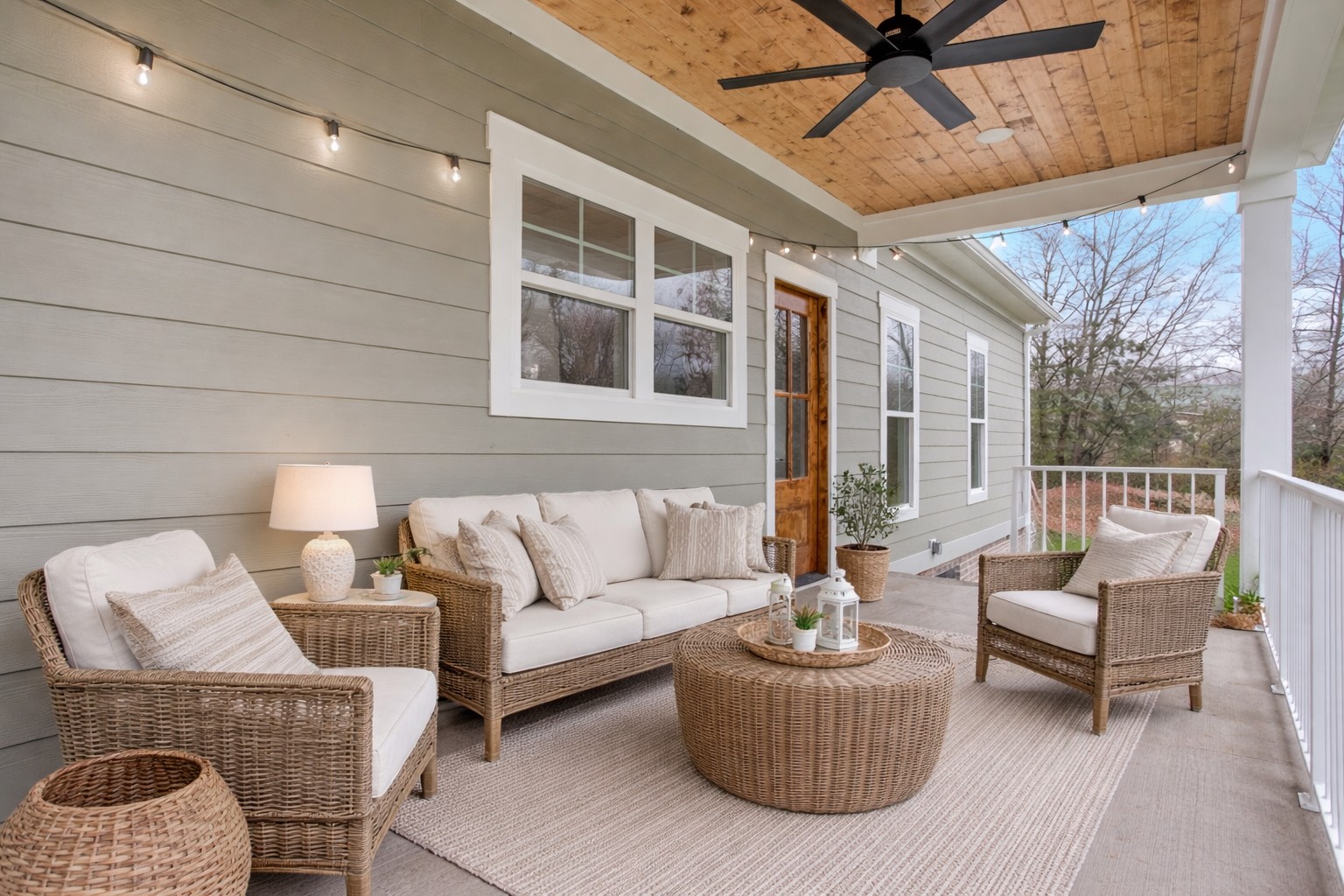 1111 Abiff Road Bon Aqua, TN 37025 - Photo 30 of 34 a living room with furniture and a large window