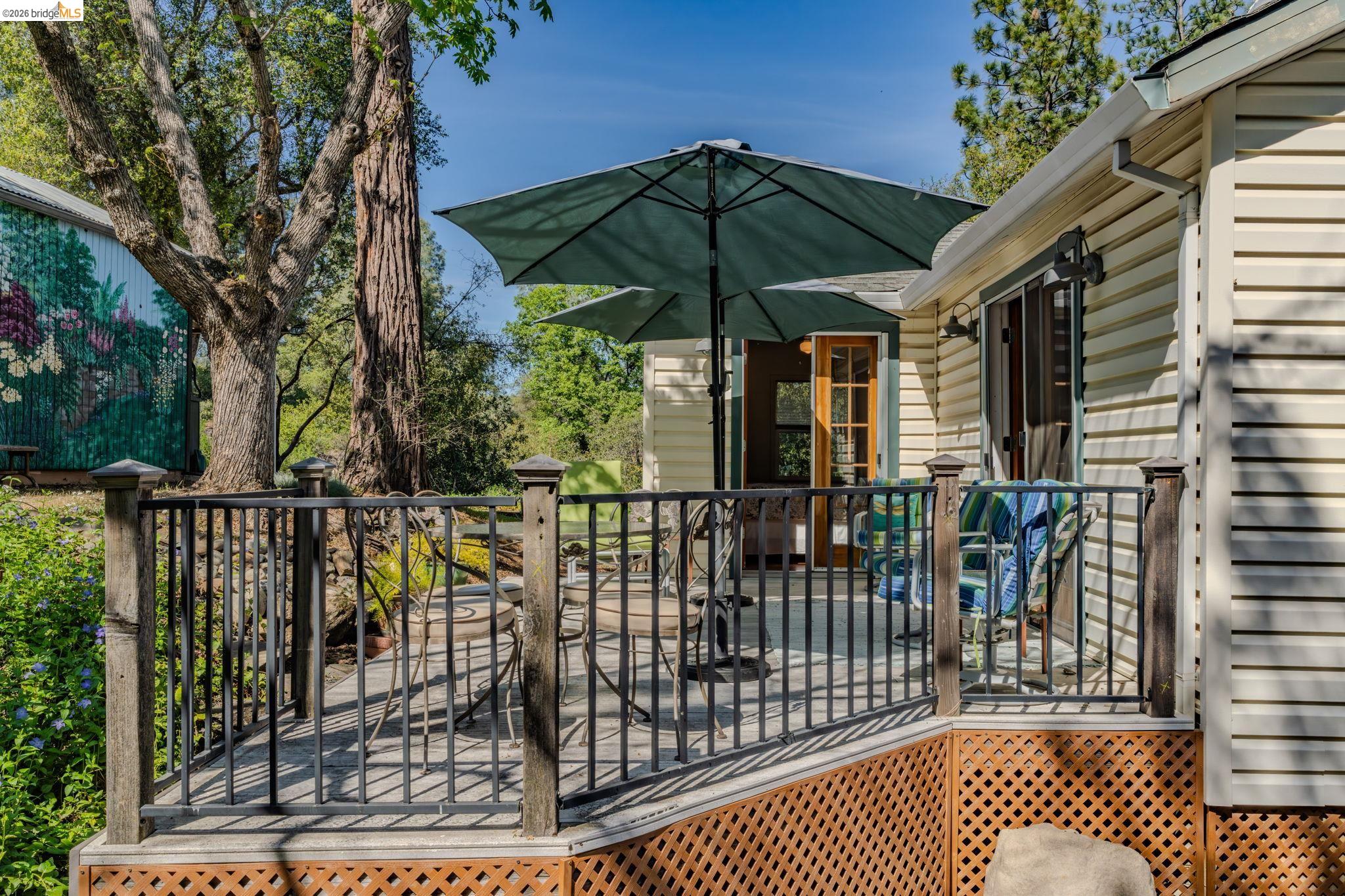 7035 Old Gulch Road San Andreas, CA 95249 - Photo 21 of 45 View of wooden terrace