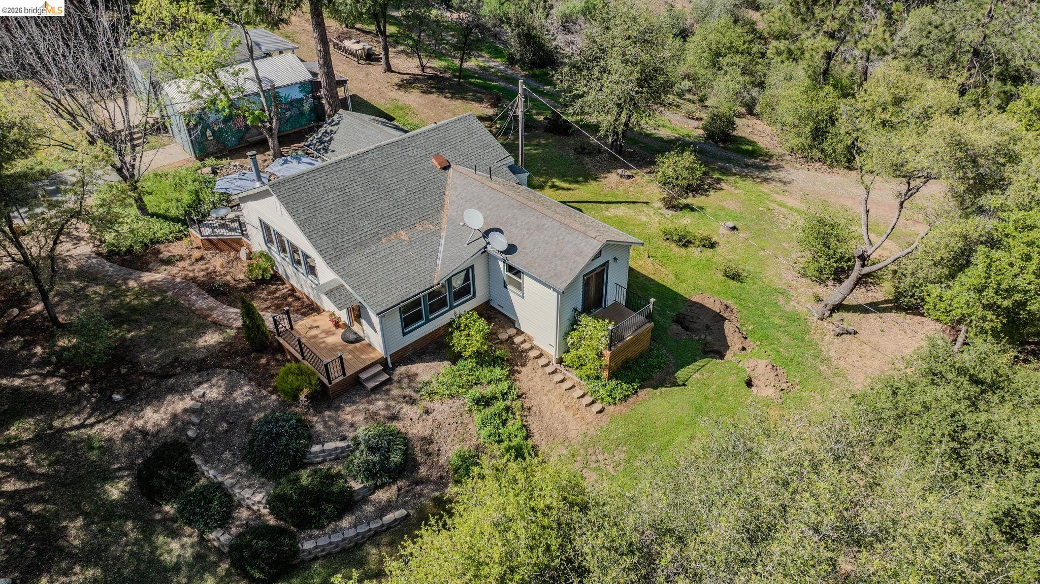 7035 Old Gulch Road San Andreas, CA 95249 - Photo 40 of 45 View from above of property