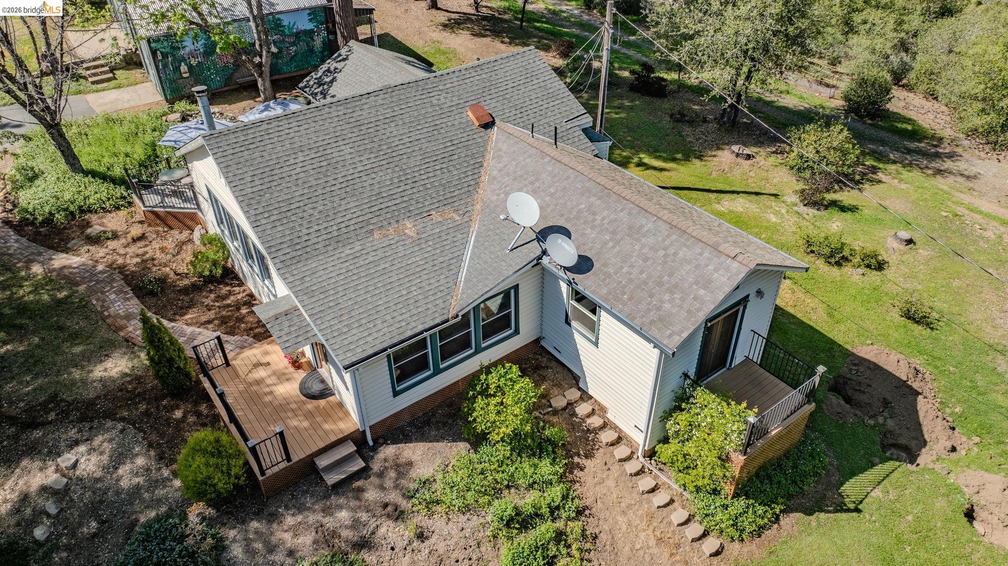 7035 Old Gulch Road San Andreas, CA 95249 - Photo 41 of 45 Aerial view of property and surrounding area