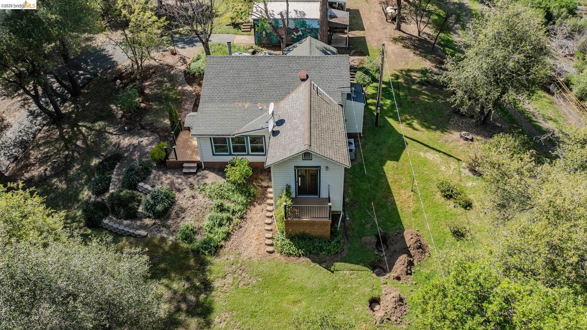 7035 Old Gulch Road San Andreas, CA 95249 - Photo 42 of 45 View from above of property