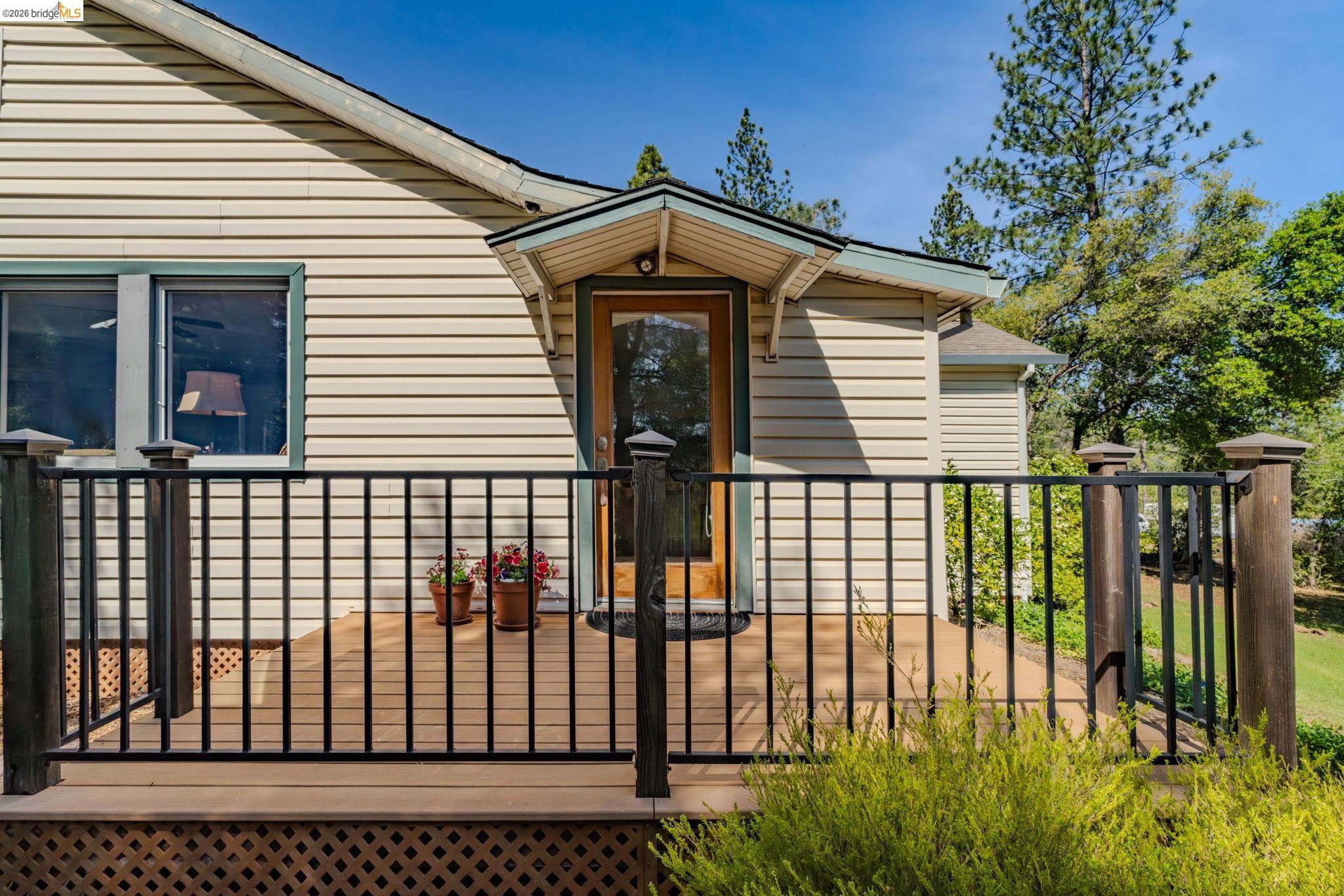 7035 Old Gulch Road San Andreas, CA 95249 - Photo 5 of 45 Property entrance with a deck