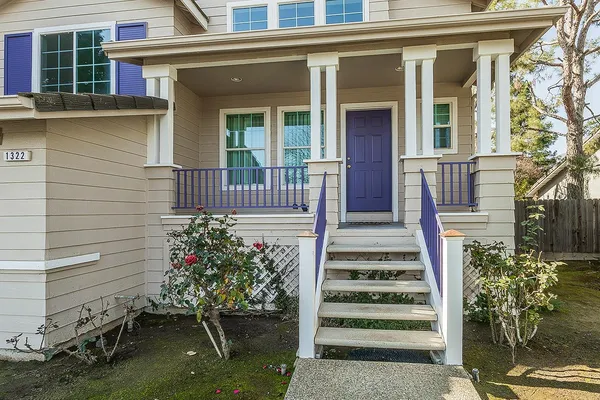 front view of a house