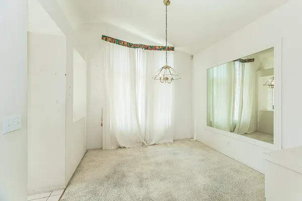 a view of a bathroom with a shower