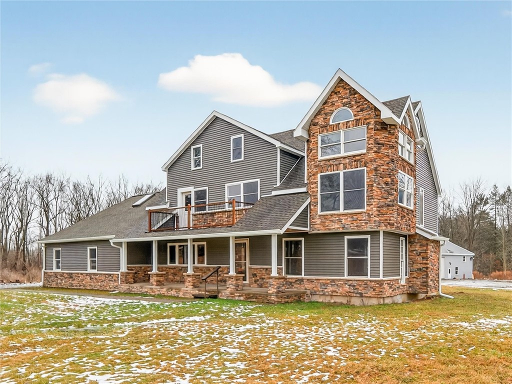 Awesome covered sitting porch