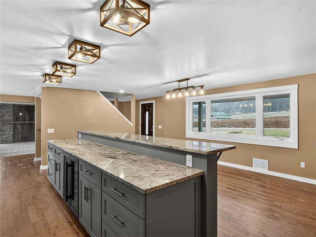5829 Clark Road Conesus, NY 14435 - Photo 15 of 50 12 foot breakfast bar!