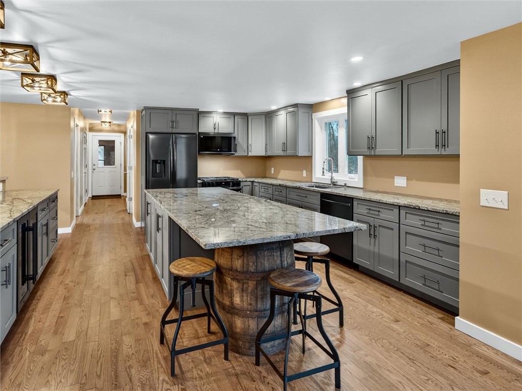 5829 Clark Road Conesus, NY 14435 - Photo 19 of 50 Plenty of space to entertain in the kitchen!!