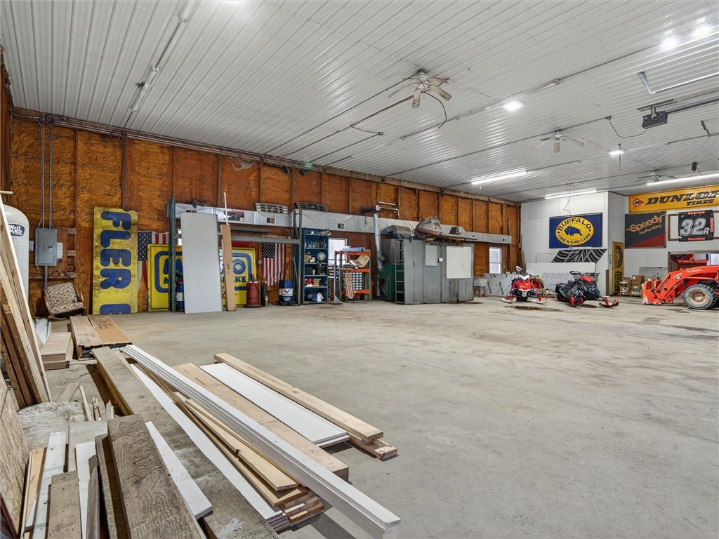 5829 Clark Road Conesus, NY 14435 - Photo 45 of 50 MAIN SHOP (Heated & spray foam insulated)