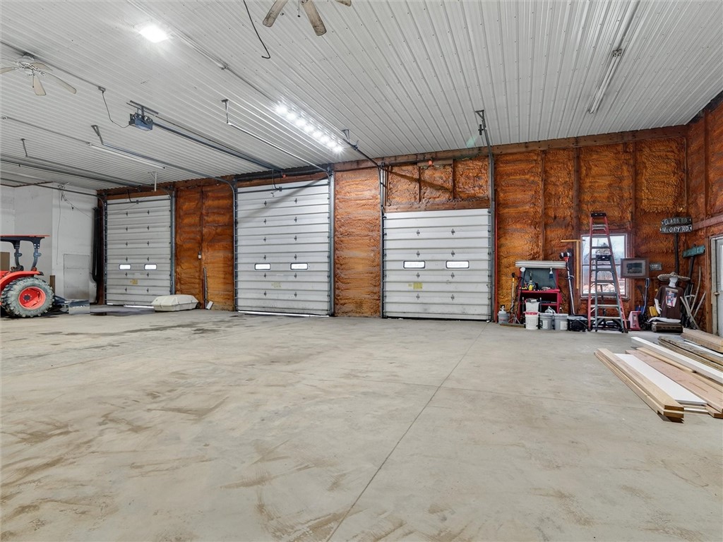 5829 Clark Road Conesus, NY 14435 - Photo 46 of 50 MAIN SHOP (Heated & spray foam insulated)