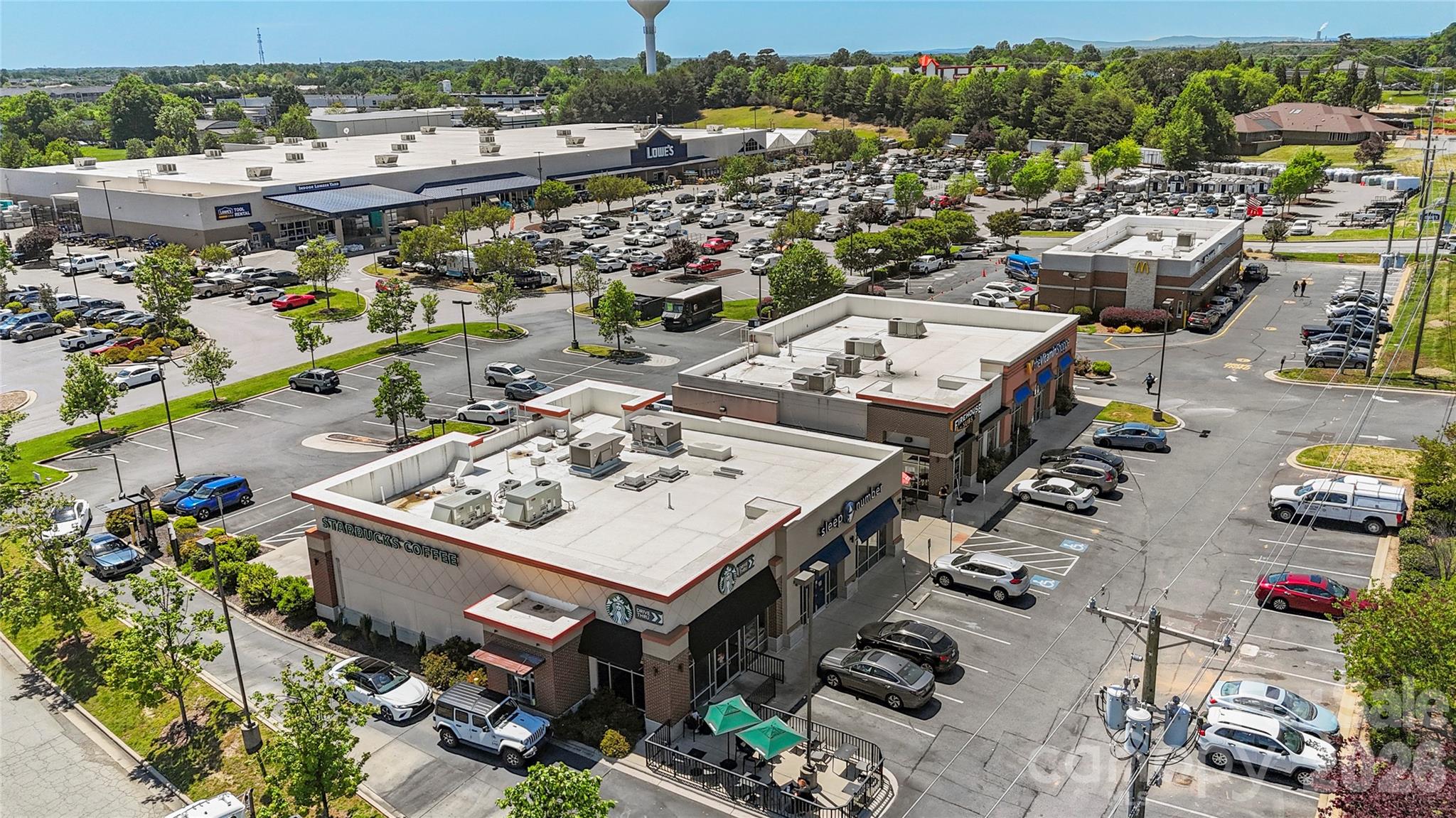 1028 Garfield Road Sherrills Ford, NC 28673 - Photo 37 of 37 an aerial view of a city with lots of residential buildings