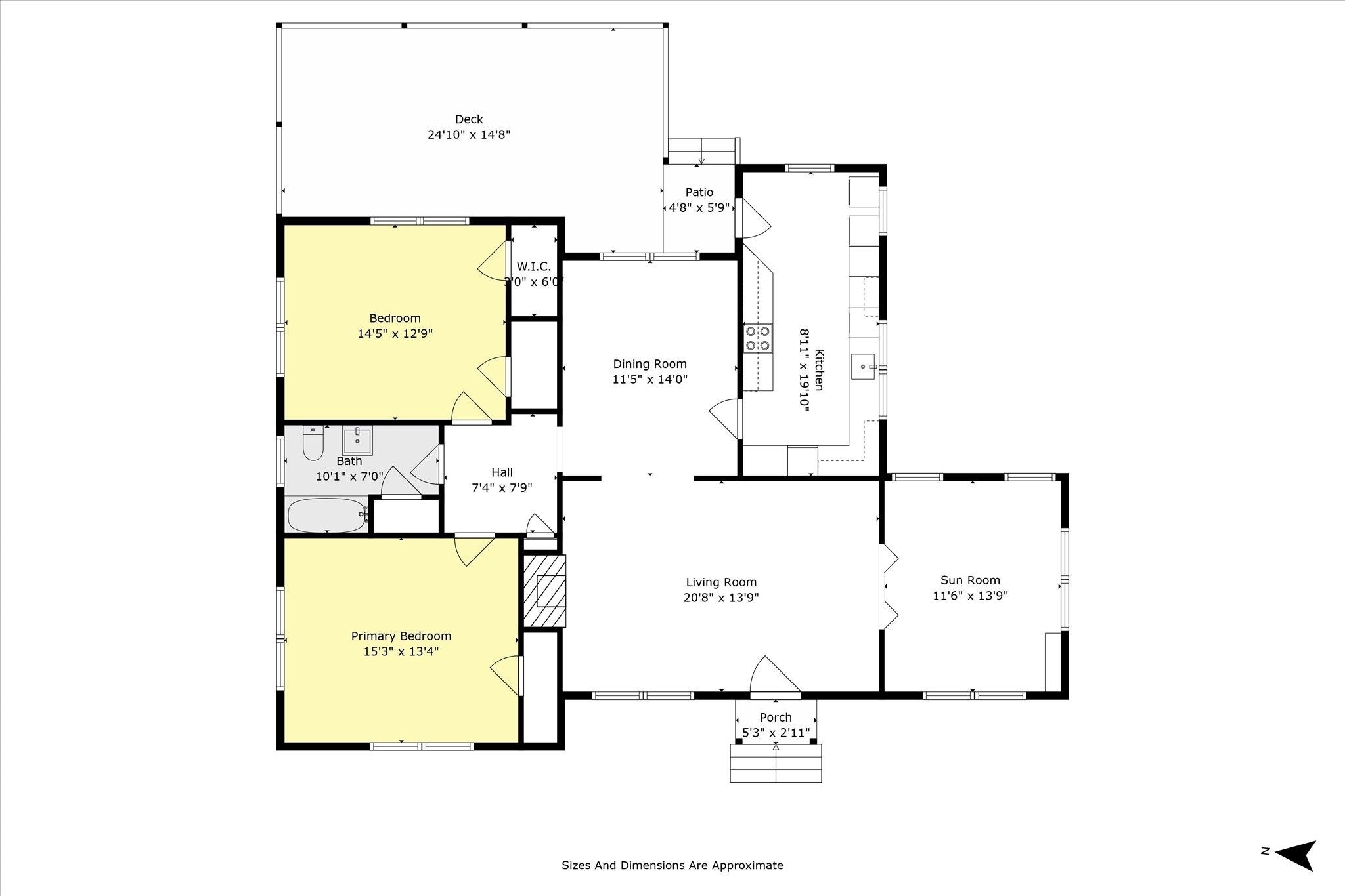 300 Woodlands Avenue Mobile, AL 36607 - Photo 23 of 23 View of home floor plan