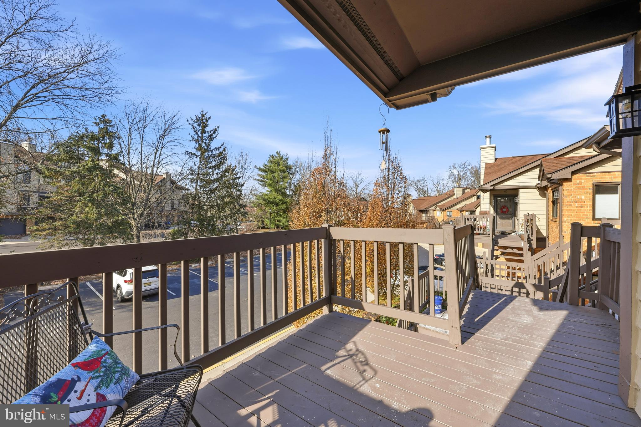 706 Augusta Circle Mount Laurel, NJ 08054 - Photo 5 of 31 a view of a balcony with wooden floor