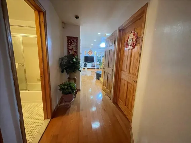 a view of washer and dryer in a utility room