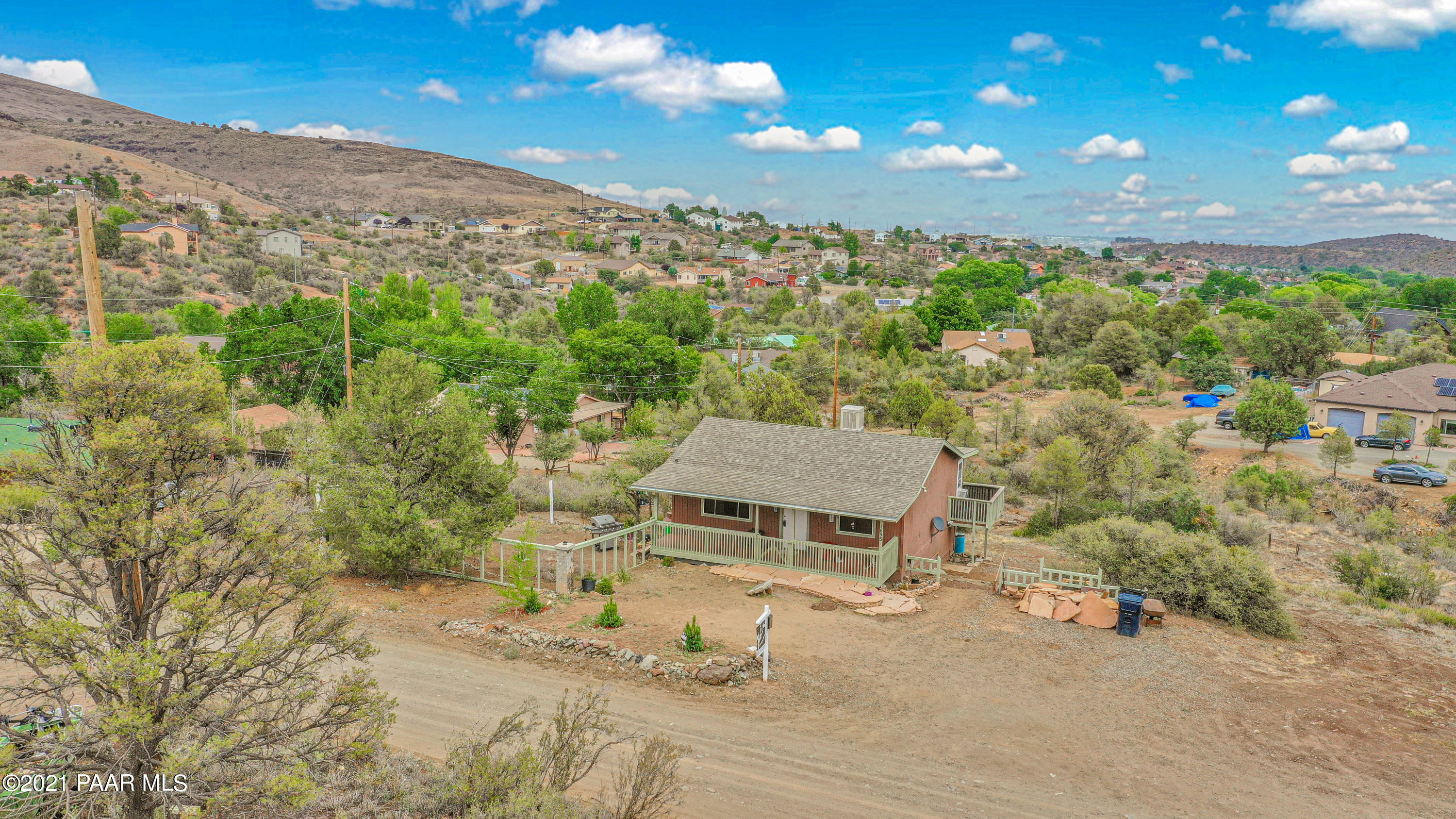 1695 North Topaz Road Prescott, AZ 86301 - Photo 2 of 27 Aerial 3