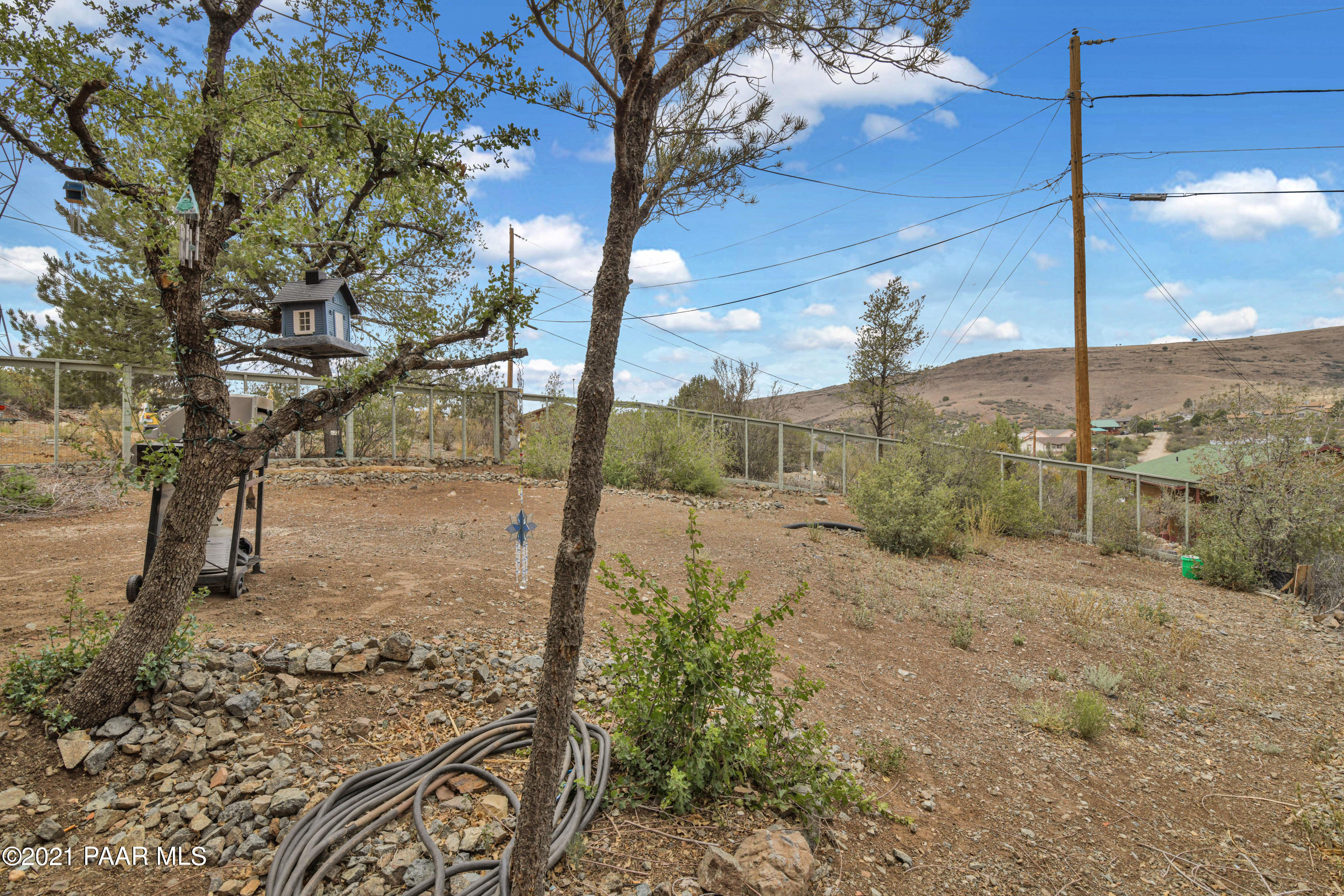 1695 North Topaz Road Prescott, AZ 86301 - Photo 21 of 27 Backyard