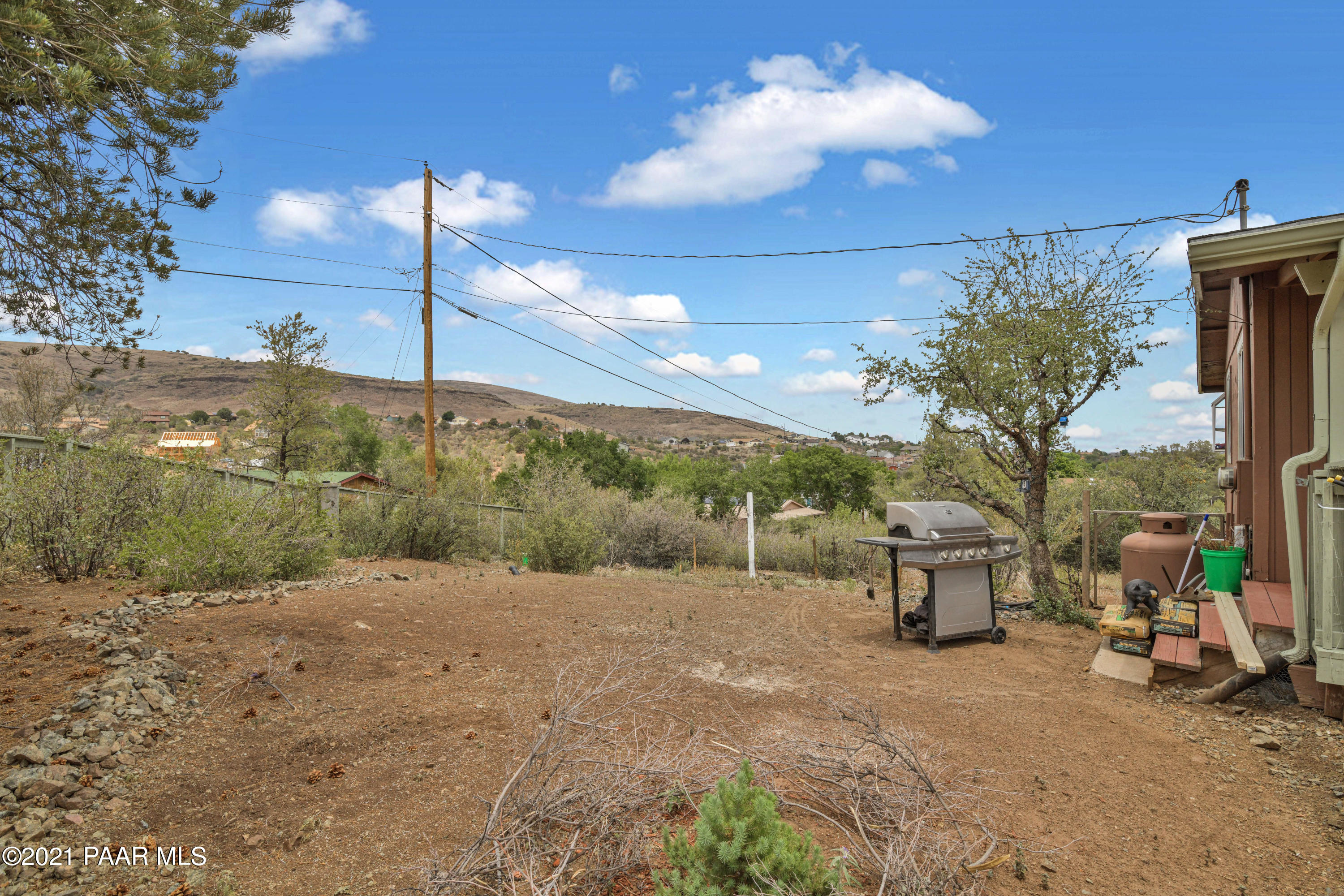 1695 North Topaz Road Prescott, AZ 86301 - Photo 23 of 27 Backyard