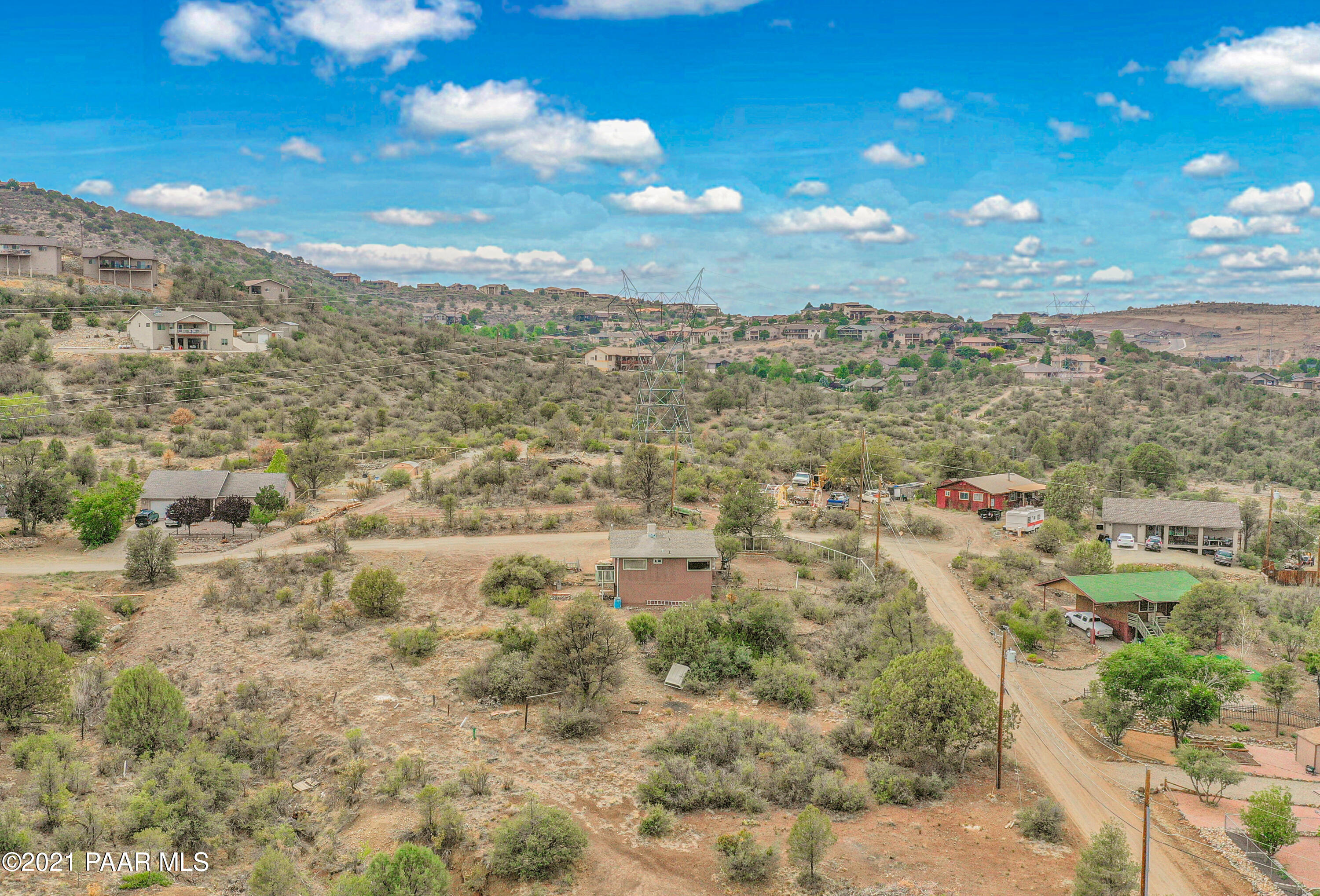 1695 North Topaz Road Prescott, AZ 86301 - Photo 25 of 27 Aerial 7