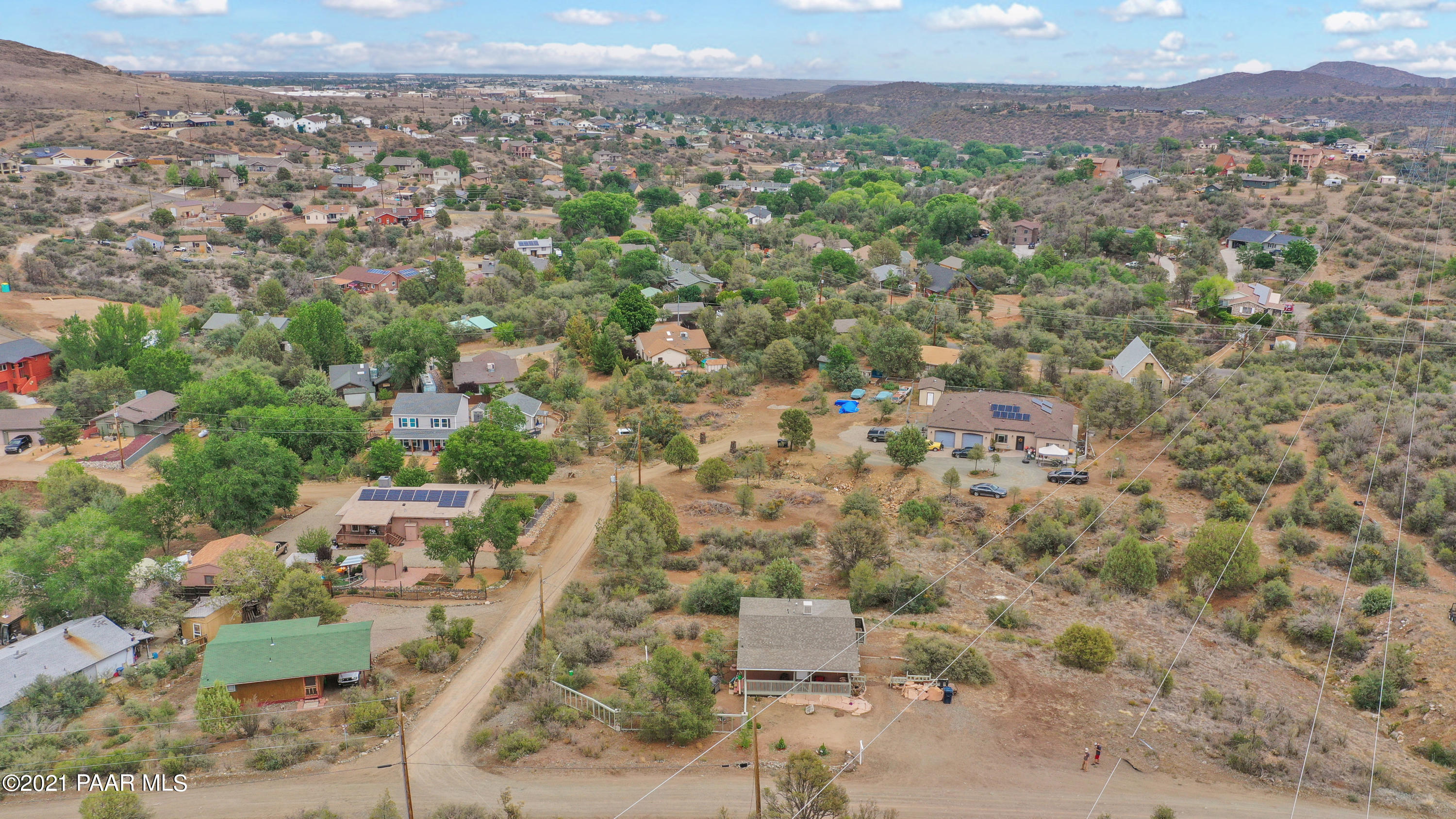 1695 North Topaz Road Prescott, AZ 86301 - Photo 27 of 27 Aerial 1