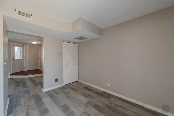 a view of empty room