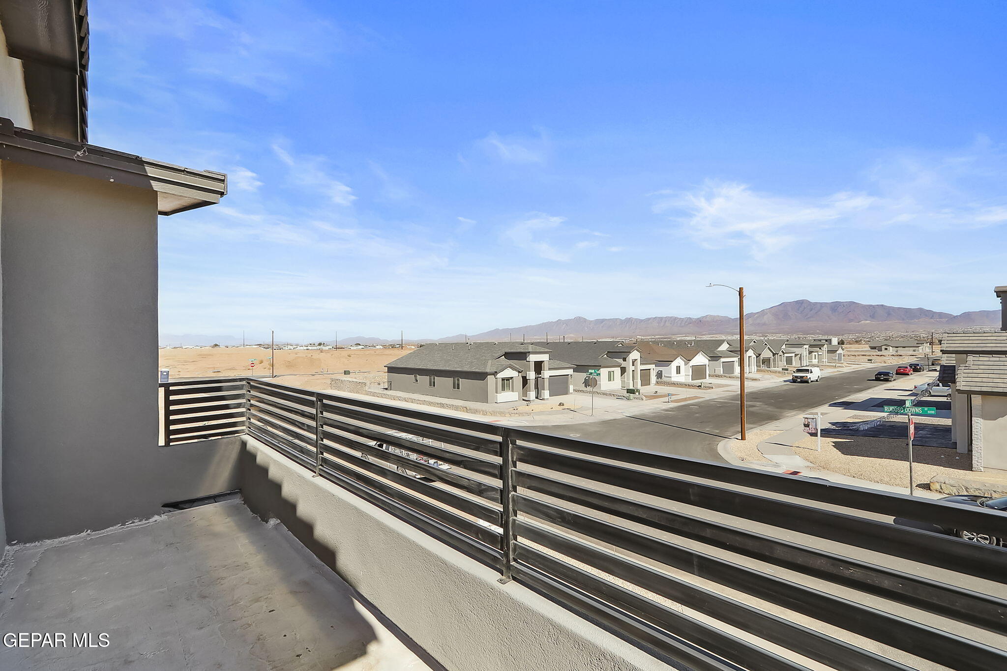 5997 Ruidoso Downs Street El Paso, TX 79932 - Photo 31 of 42 a view of a balcony with city view