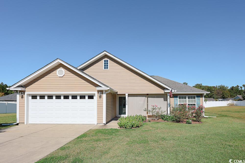 1036 Macala Drive Conway, SC 29527 - Photo 25 of 34 View of front of home featuring driveway and an attached garage
