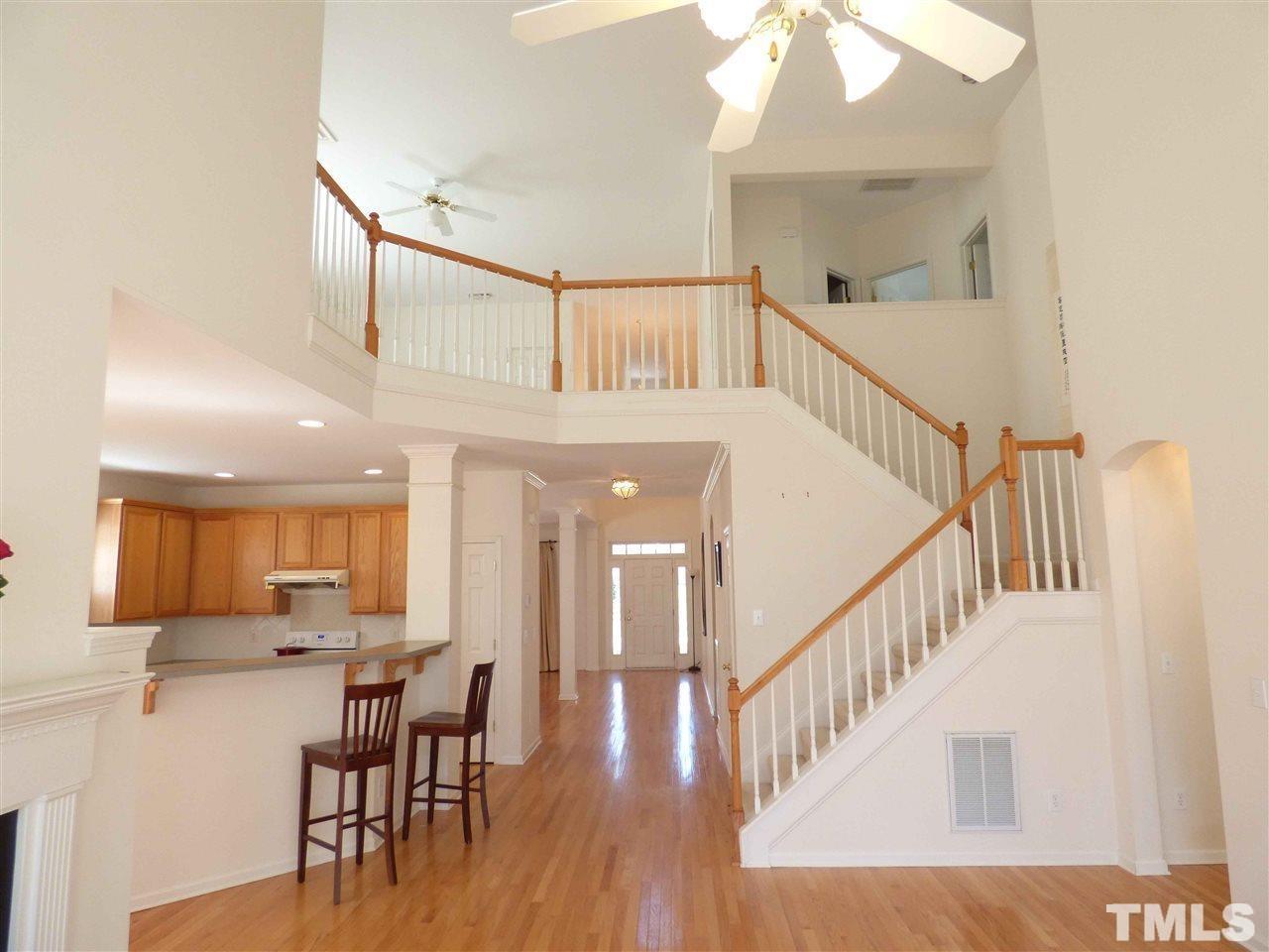 110 North Fields Circle Chapel Hill, NC 27516 - Photo 8 of 24 a view of dining room with furniture and wooden floor