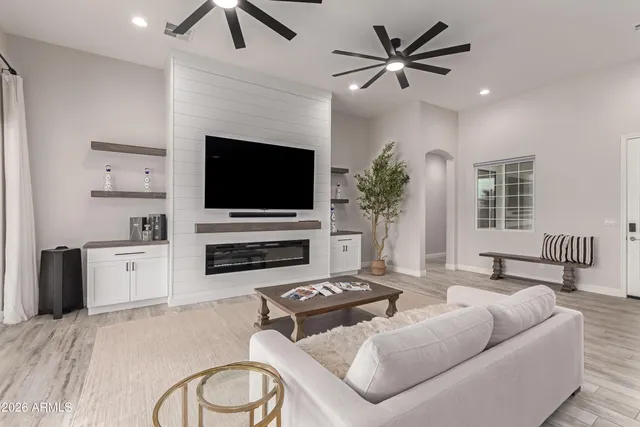 a car parked in a garage