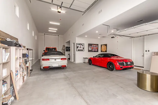 a view of a walk in closet