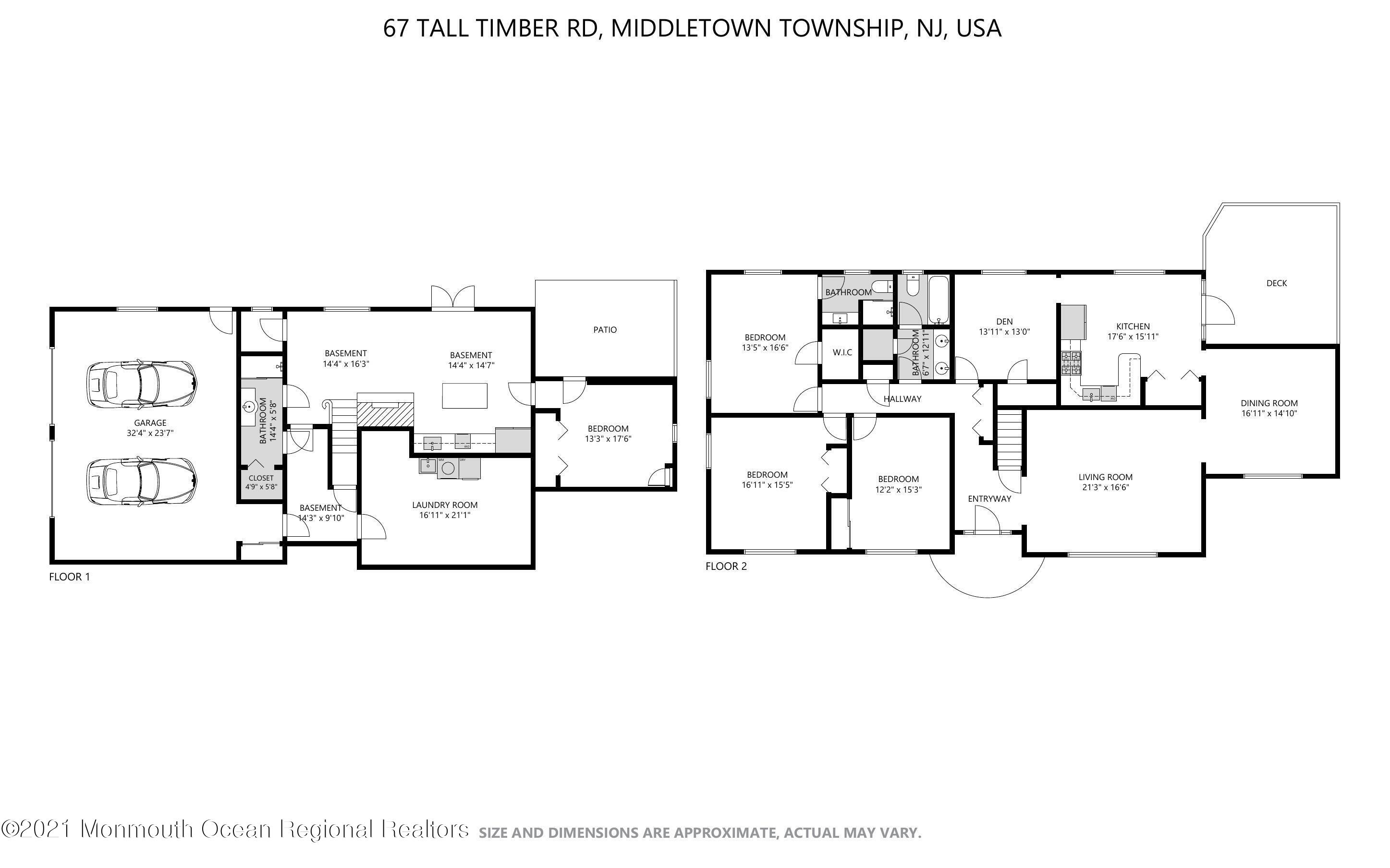 67 Tall Timber Road Middletown, NJ 07748 - Photo 26 of 26 Floor Plan