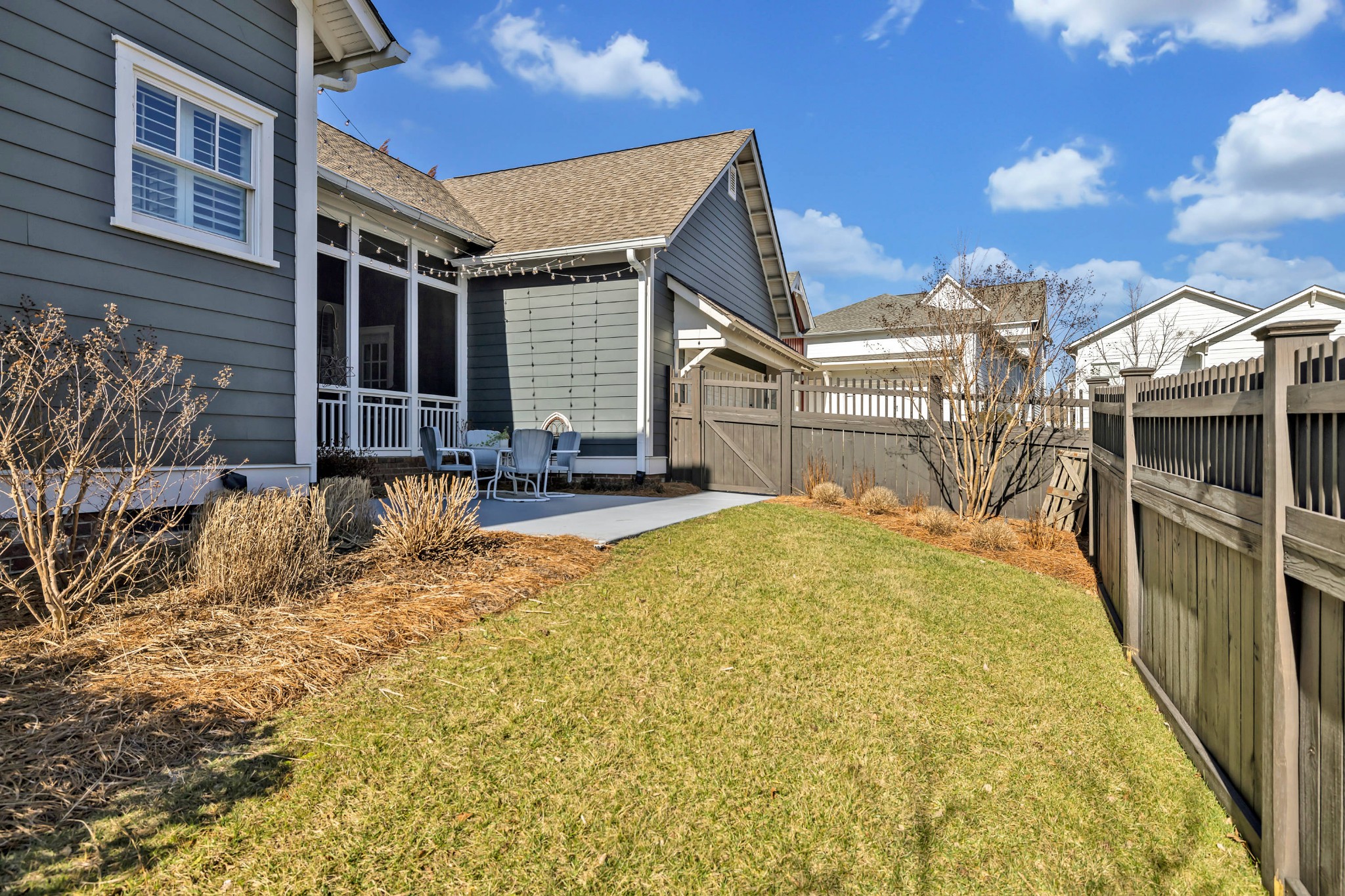 312 Walter Roberts Street Franklin, TN 37064 - Photo 49 of 58 a view of a house with wooden fence